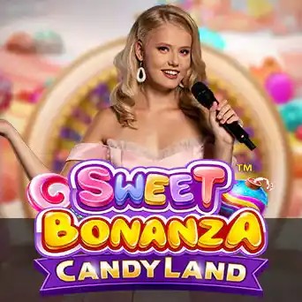 Sweet Bonanza CandyLand logo – Live Dealer by Pragmatic Play at GoldSpin Casino