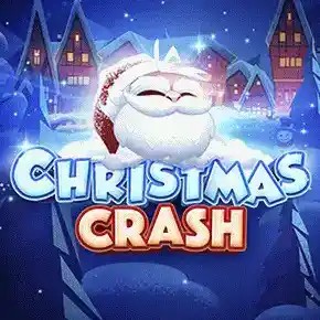 Christmas Crash logo by Evoplay at GoldSpin Casino