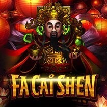 Official Slots logo: Fa Cai Shen by Habanero at GoldSpin Casino