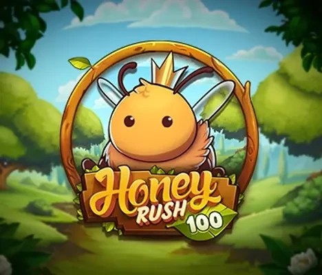 Honey Rush 100 slot visual from Play'n GO available on goldspincasino.it