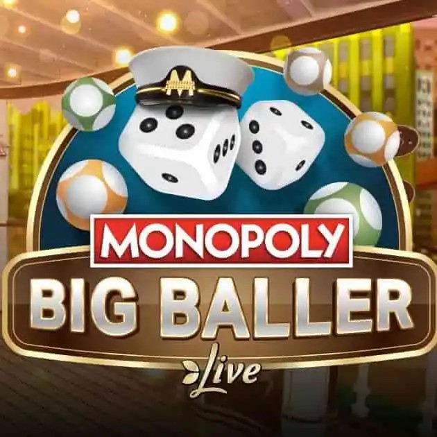 Enjoy MONOPOLY Big Baller by Evolution – logo hosted on goldspincasino.it