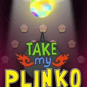 Official Crash Games logo: Take My Plinko by Turbo Games at GoldSpin Casino